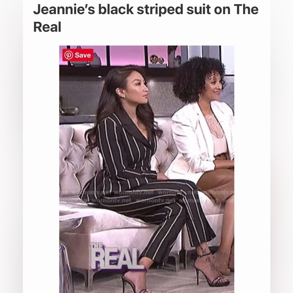 Self-portrait tailored stripe blazer WORN ON TV! highly sought after!!! - Picture 3 of 16